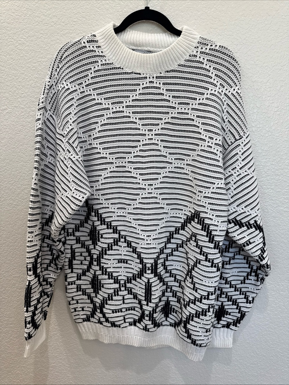 Vintage 1988 Generra Collection Sweater Mens Large USA Made 100% Cotton